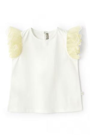 T-shirt con rouches in cotone IL GUFO | TS370M00140122